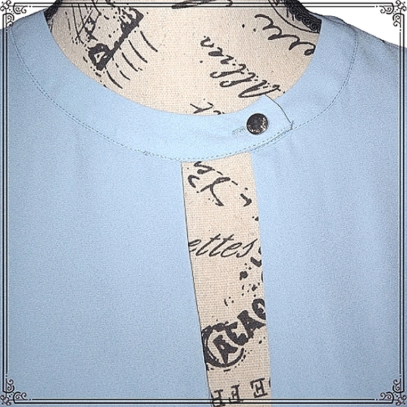 Vince Camuto Long Sleeve Keyhole Wrap Front Blouse Size Small - Picture 5 of 13